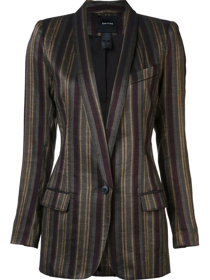 Smythe Shawl Stripe Blazer