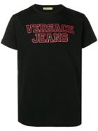Versace Jeans Logo Crew Neck T-shirt - Black