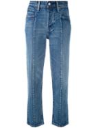 Levi's - Altered Straight Leg Jeans - Women - Cotton - 28, Blue, Cotton