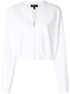 Juicy Couture Velour Crop Jacket - White