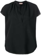 Blanca Poplin Shirt - Black