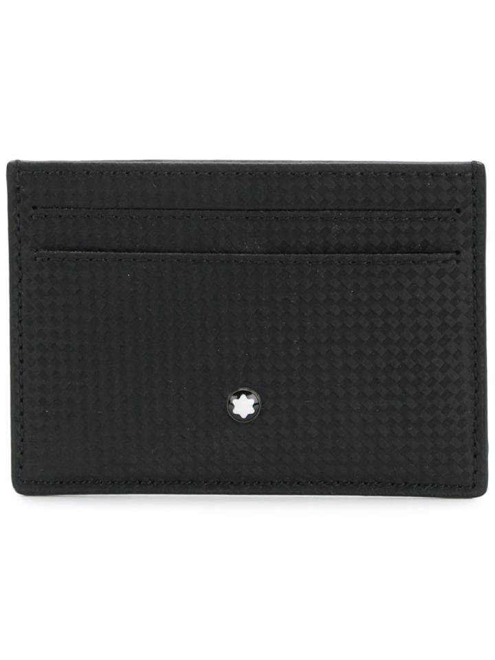 Montblanc Extreme Woven Logo Cardholder - Black