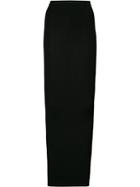 Dusan - Fitted Skirt - Women - Viscose - S, Black, Viscose