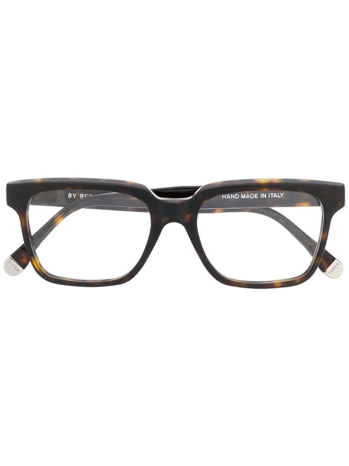 Retrosuperfuture Super By Retrosuperfuture Numero 56 Glasses - Brown