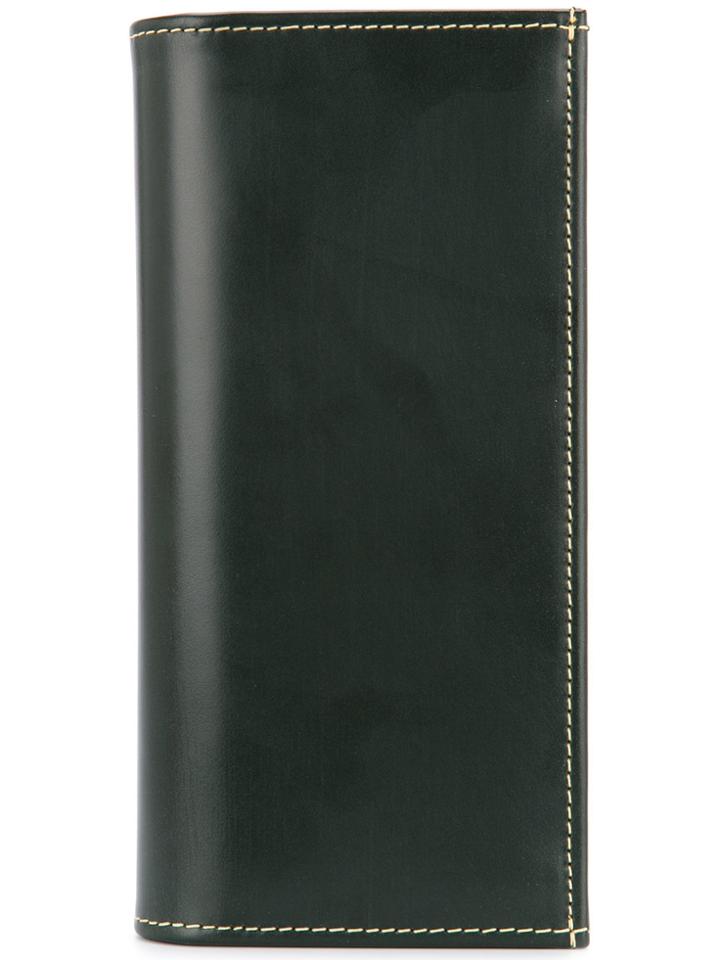 Whitehouse Cox Long Bifold Wallet - Green