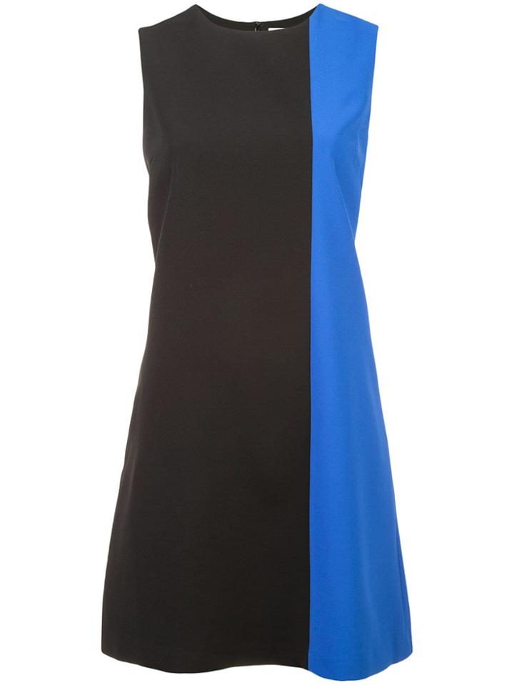 Alice+olivia Colour Block Mini Dress - Black