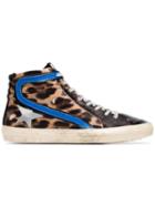 Golden Goose Multicoloured Superstar Ponyhair And Leather High Top