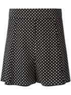 Marc Jacobs Polka Dot Shorts - Black