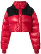 Unravel Project Chopped Down Jacket - Red