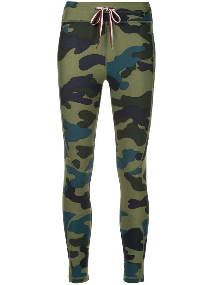 The Upside Camouflage Print Leggings - Green