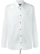 Dsquared2 - Drawstring Hem Shirt - Men - Cotton - 48, White, Cotton