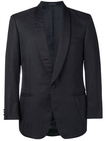 Pierre Cardin Pre-owned 1990's Pinstripe Blazer - Black