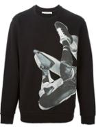 Givenchy Basketball Print Sweatshirt, Men's, Size: Xl, Black, Cotton