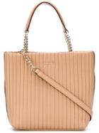 Donna Karan - Mini Shopper Tote - Women - Lamb Skin - One Size, Nude/neutrals, Lamb Skin