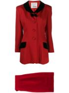 Moschino Pre-owned '90s Two-piece Suit - Red