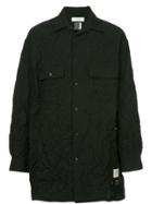 Facetasm Crinkle-effect Shirt - Black