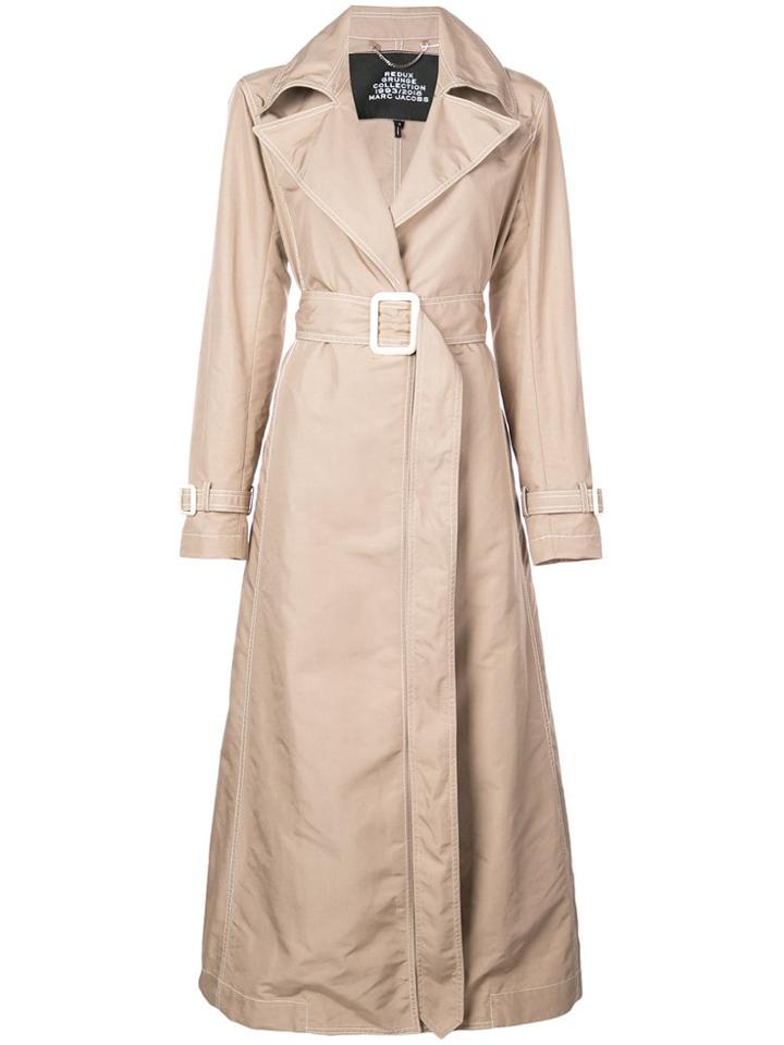 Marc Jacobs Classic Long Trenchcoat - Neutrals