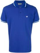 Dior Homme Classic Polo Shirt, Size: Medium, Blue, Cotton