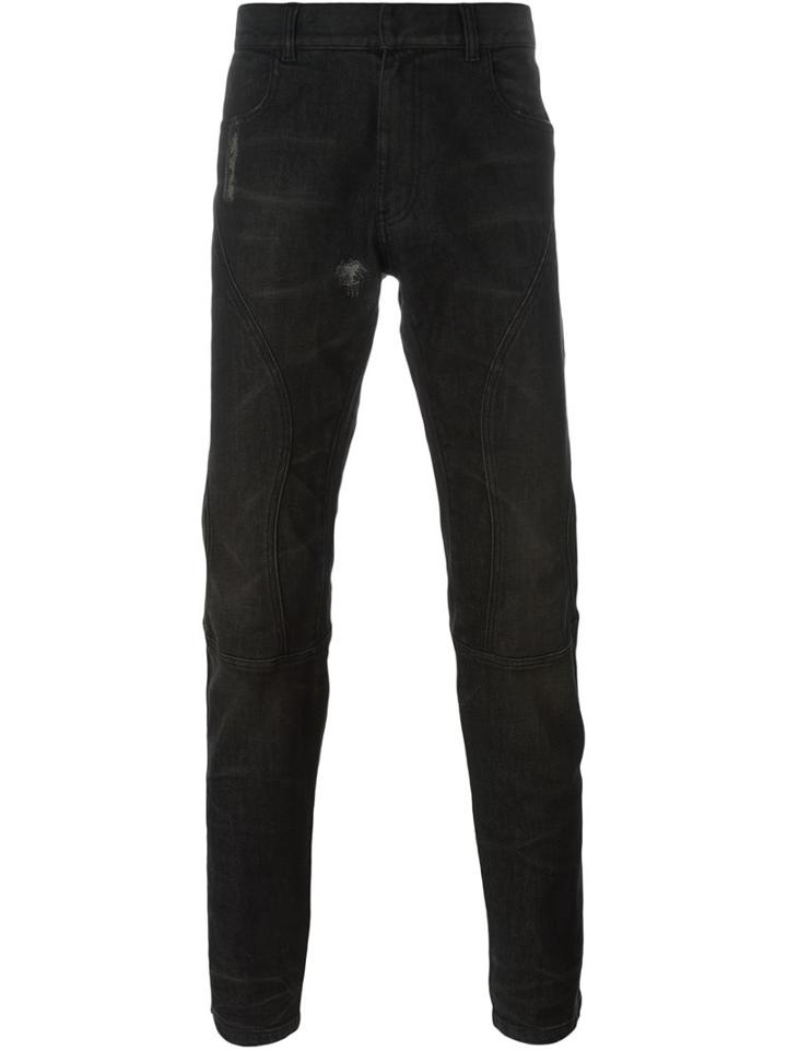 Faith Connexion Slim Fit Jeans, Men's, Size: 34, Black, Cotton/spandex/elastane