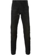 Faith Connexion Slim Fit Jeans, Men's, Size: 34, Black, Cotton/spandex/elastane