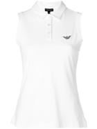Emporio Armani Sleeveless Polo Shirt - White