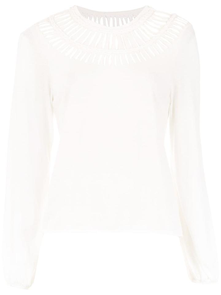 Nk Long Sleeved Top - White