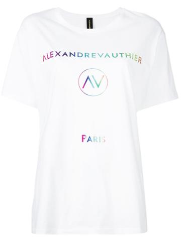 Alexandre Vauthier Logo T-shirt - White