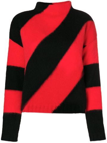 Pierantoniogaspari Textured Striped Sweater