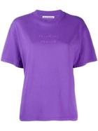 Acne Studios Boxy Fit T-shirt - Purple