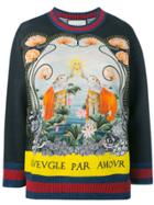 Gucci L'aveugle Par Amour Sweatshirt - Black