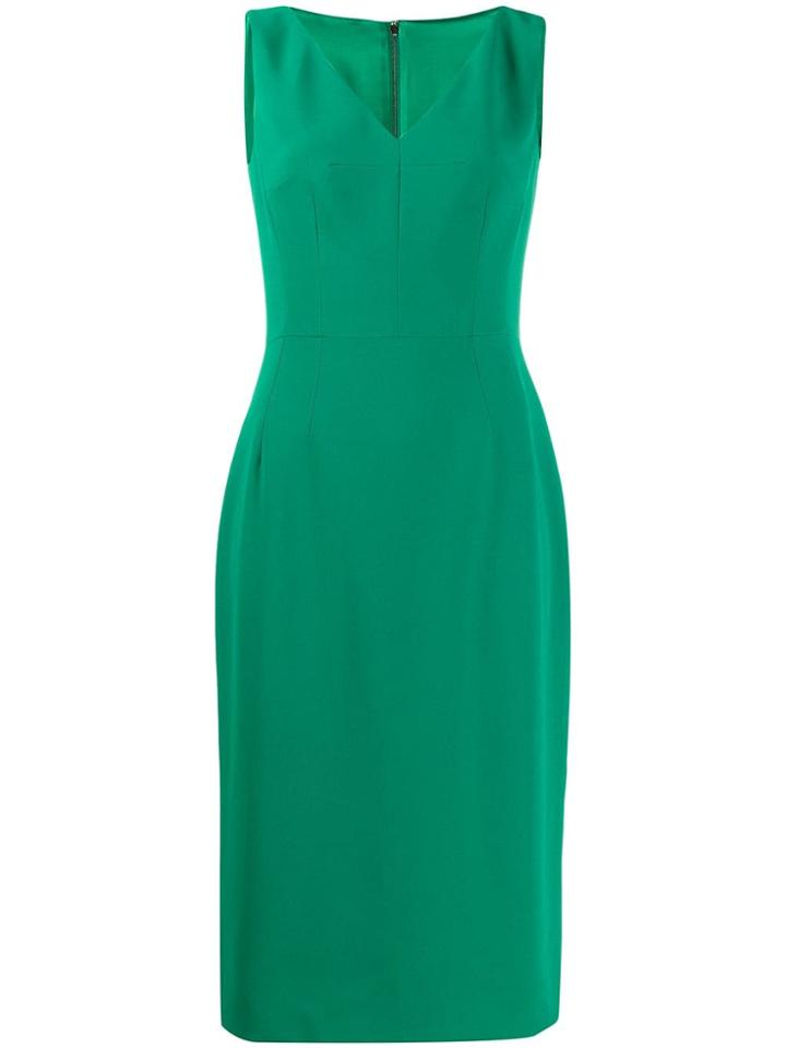 Dolce & Gabbana V-neck Dress - Green