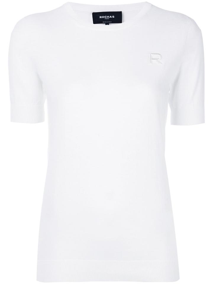 Rochas Fine Knit T-shirt - White