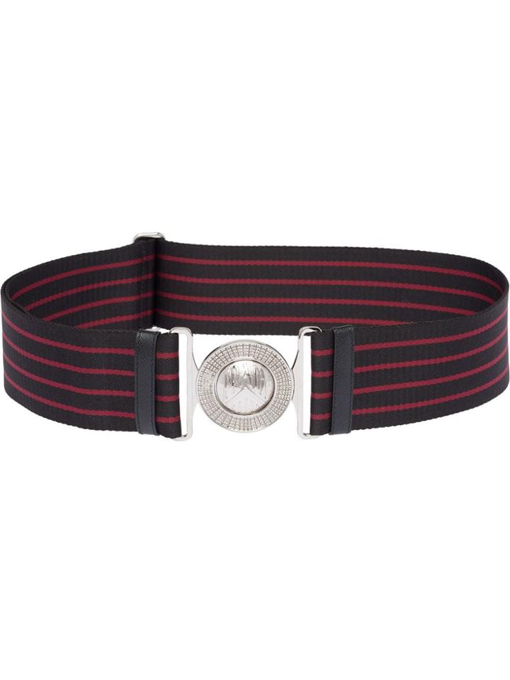 Prada Fabric Belt - Black