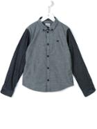Armani Junior Contrast Chambray Shirt