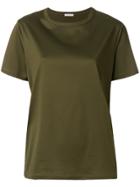 Moncler Classic Logo Plaque T-shirt - Green