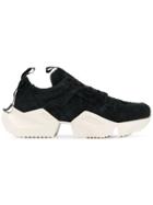 Unravel Project Contrast Low-top Sneakers - Black