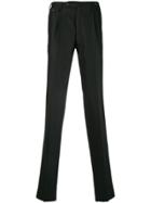 Pt01 Creased Slim-fit Trousers - Black