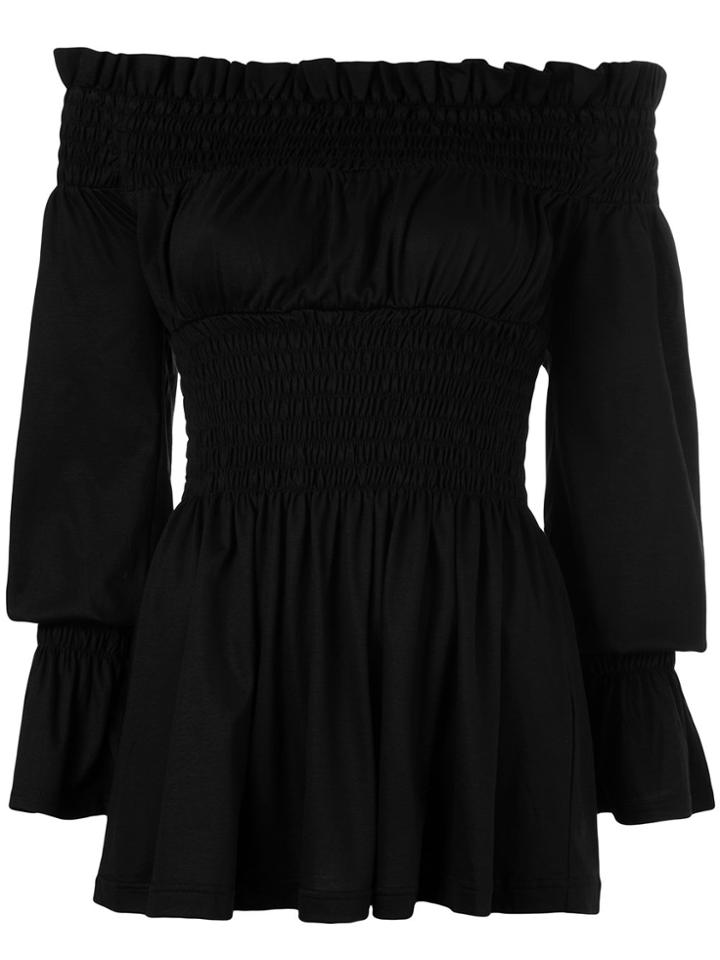 G.v.g.v. Off Shoulder Blouse - Black