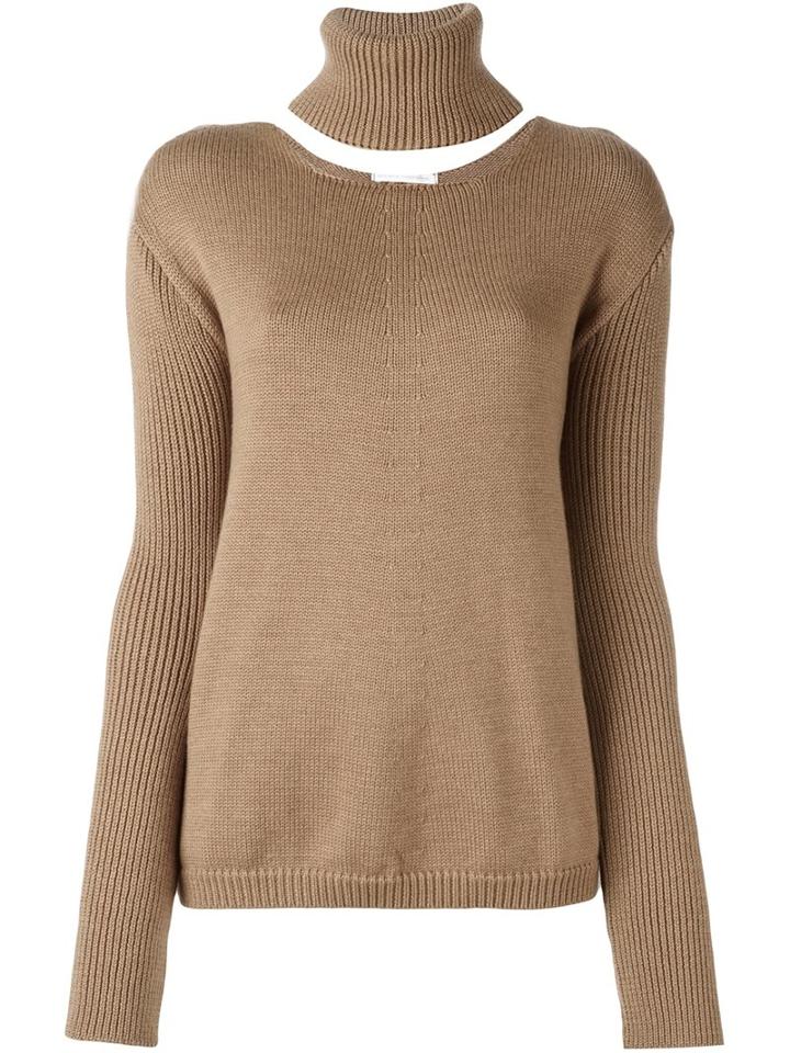 Société Anonyme 'cape' Pullover, Women's, Size: Medium, Nude/neutrals, Merino