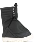 Rick Owens Drkshdw Wide Sneaker Boots - Black