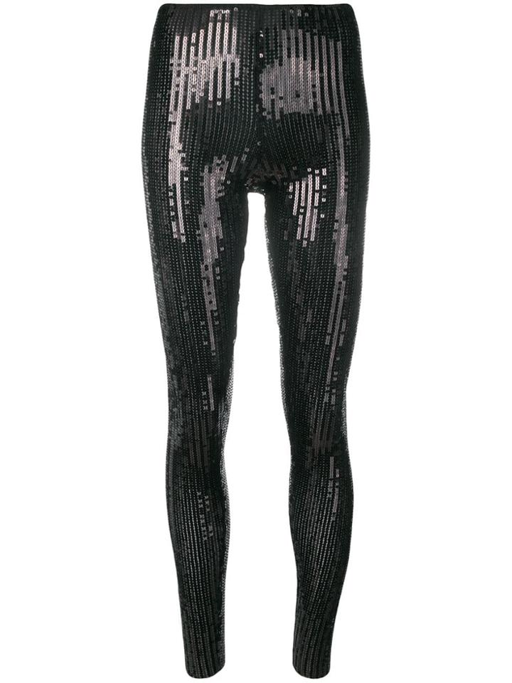 Dsquared2 Sequinned Leggings - Black