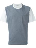 Ami Alexandre Mattiussi Denim Panel T-shirt