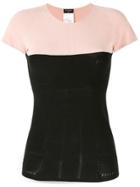 Chanel Pre-owned Round Neck Short Sleeve Knit Top - Pink