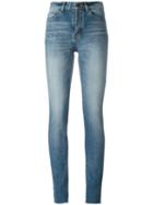 Saint Laurent - Classic Skinny Jeans - Women - Cotton/spandex/elastane - 29, Blue, Cotton/spandex/elastane