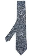 Etro Paisley Patterned Tie - Blue