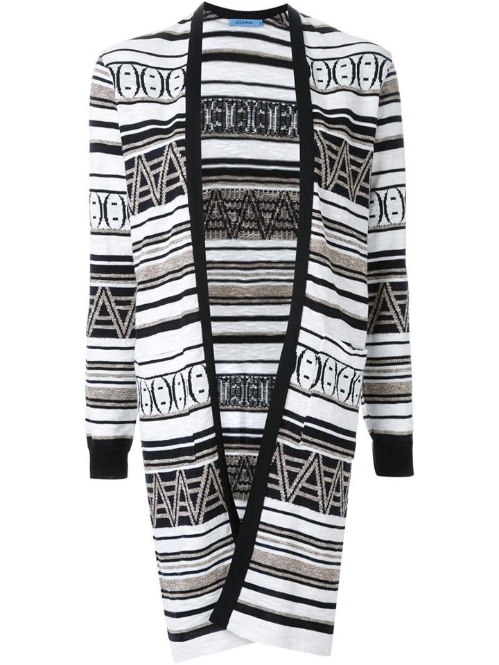 Guild Prime - Open Front Cardigan - Women - Cotton/linen/flax - 36, White, Cotton/linen/flax