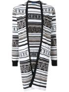 Guild Prime - Open Front Cardigan - Women - Cotton/linen/flax - 36, White, Cotton/linen/flax