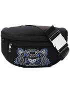 Kenzo Tiger Logo Belt Bag - Black