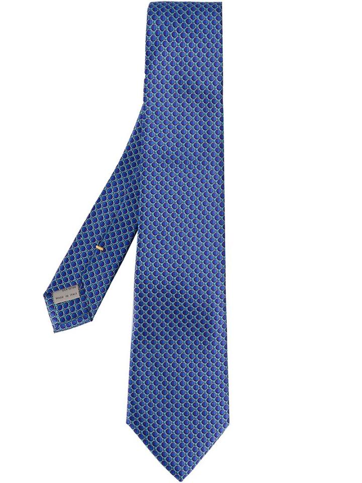 Canali Circle Jacquard Tie
