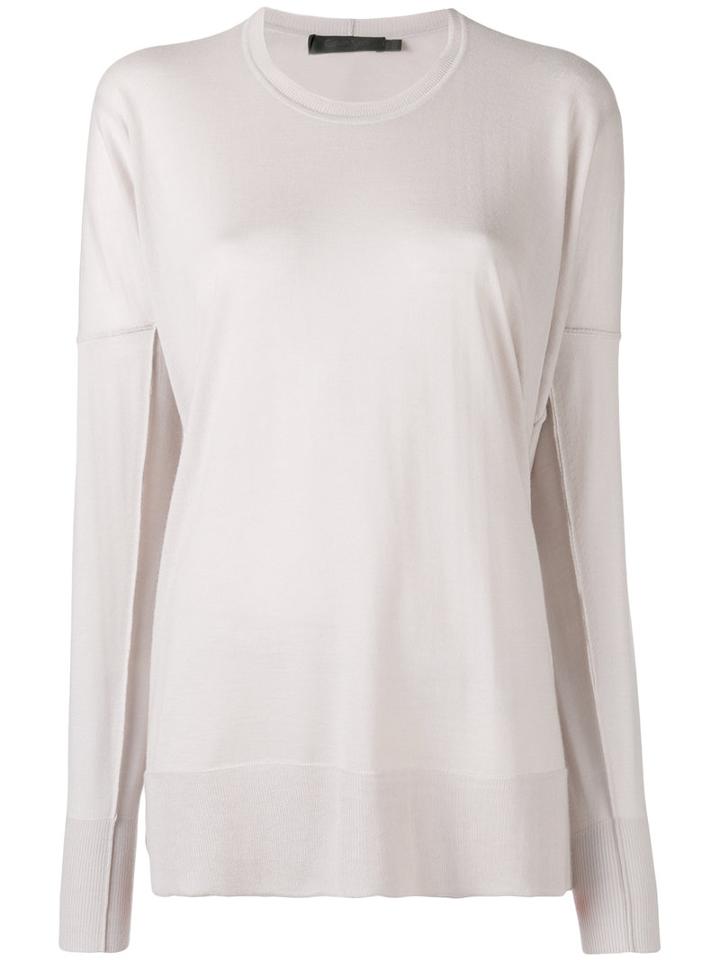Calvin Klein Collection - Knitted Sweater - Women - Cashmere - M, Women's, Nude/neutrals, Cashmere